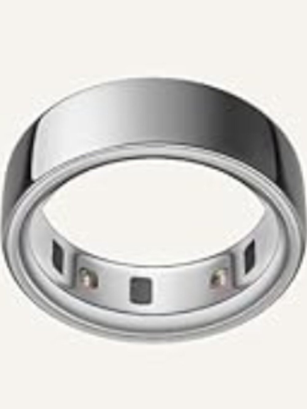 Oura Ring 4 - Silver - Size 8